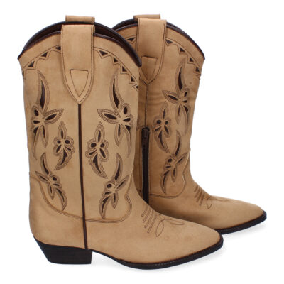Botin de Tacon para Mujer, Comodos, con Material Elastico y Ajustable. - Imagen 5