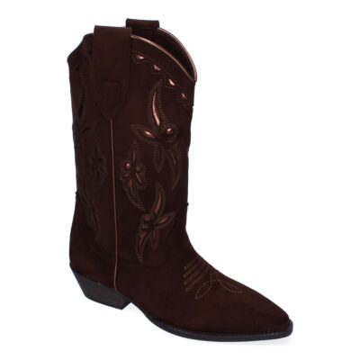 Botin de Tacon para Mujer, Comodos, con Material Elastico y Ajustable. - Imagen 3