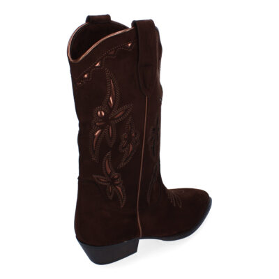 Botin de Tacon para Mujer, Comodos, con Material Elastico y Ajustable. - Imagen 4