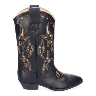 Botin de Tacon para Mujer, Comodos, con Material Elastico y Ajustable. - Imagen 2