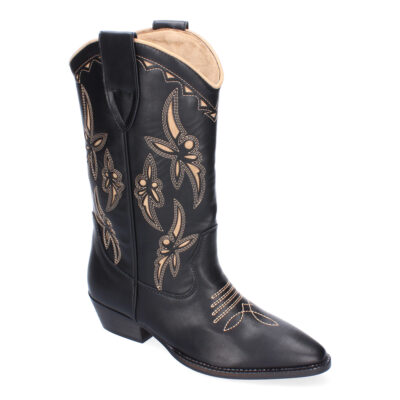Botin de Tacon para Mujer, Comodos, con Material Elastico y Ajustable. - Imagen 4