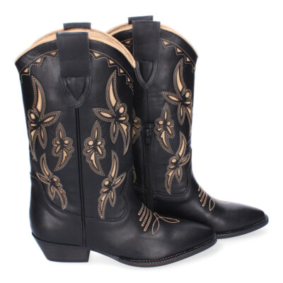 Botin de Tacon para Mujer, Comodos, con Material Elastico y Ajustable. - Imagen 5