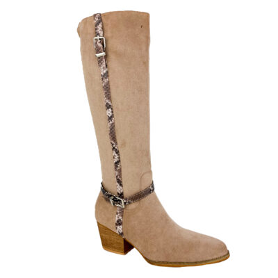 Bota de Tacón con Estampado - Imagen 2
