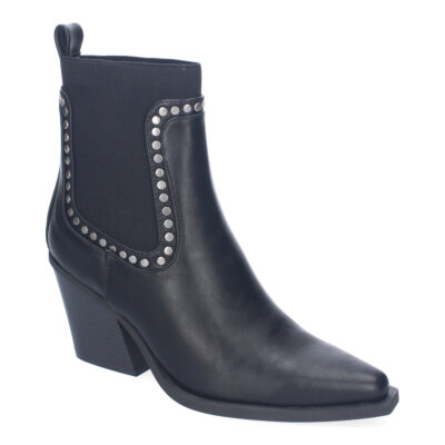 Botines de Tacón para Mujer, Estilo Cowboy, Elegantes, Diseño Moderno Tachuelas - Imagen 3