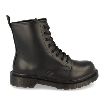 Botin Plano con Cordones y Cremallera - Imagen 2