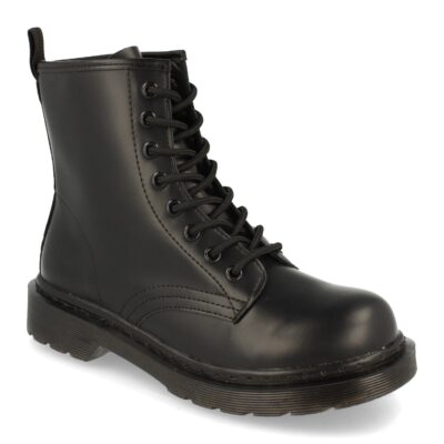 Botin Plano con Cordones y Cremallera - Imagen 3
