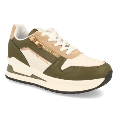 Zapatilla Plana con Cremallera y Cordones - Imagen 3