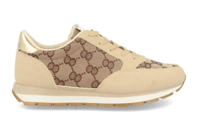 Zapatilla Plana con Estampado y Cordones - Imagen 2