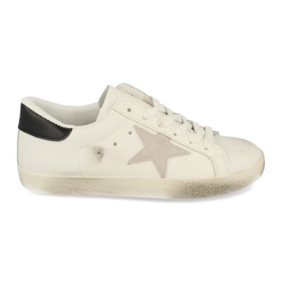 Zapatilla de Efecto Desgastado con Cordones - Imagen 2