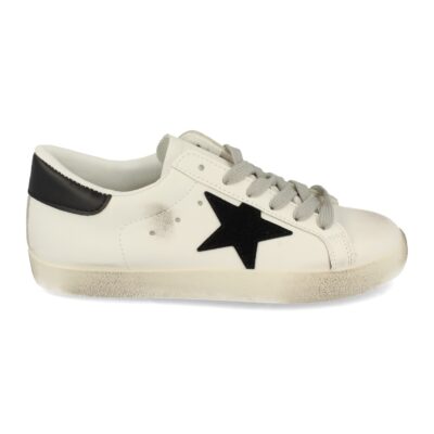 Zapatilla de Efecto Desgastado con Cordones - Imagen 2