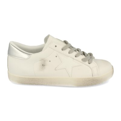 Zapatilla de Efecto Desgastado con Cordones - Imagen 2