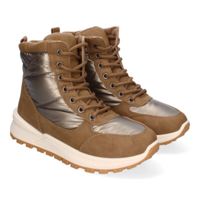 Botines Planos para Mujer, Comodos Material Acolchado, Diseño Moderno