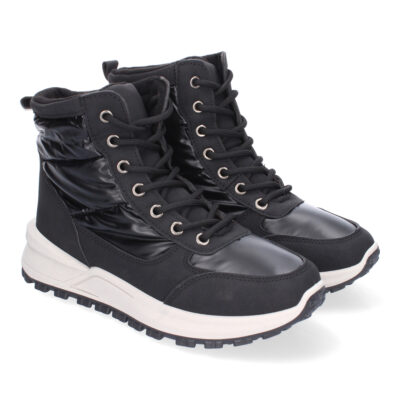 Botines Planos para Mujer, Comodos Material Acolchado, Diseño Moderno