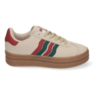 Zapatillas Casual para Mujer, Diseño Elegante con Rayas - Imagen 2