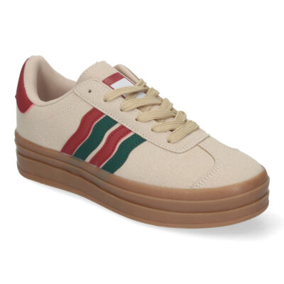 Zapatillas Casual para Mujer, Diseño Elegante con Rayas - Imagen 3