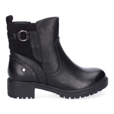 Botines de Tacón Bajo para Mujer con Adorno de Hebilla - Imagen 2