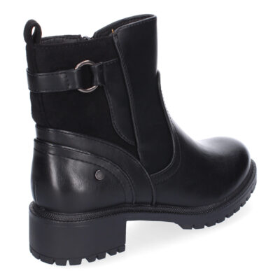 Botines de Tacón Bajo para Mujer con Adorno de Hebilla - Imagen 4