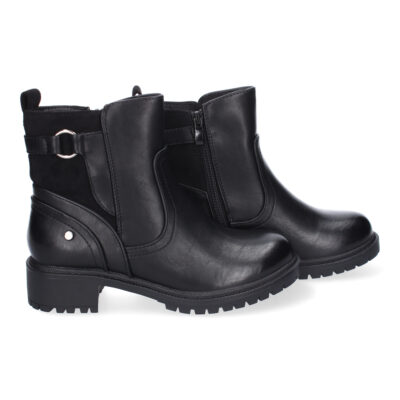 Botines de Tacón Bajo para Mujer con Adorno de Hebilla - Imagen 5