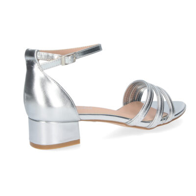 Sandalia de Tacon para Mujer, Comoda, con Pala Fina - Imagen 4