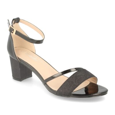 Sandalia de Tacón Estilo Ankle Strap con Hebilla - Imagen 2