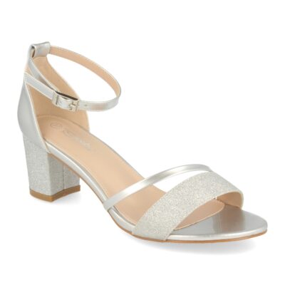 Sandalia de Tacón Estilo Ankle Strap con Hebilla - Imagen 2