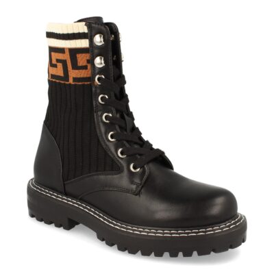 Botin Elastico de Mujer con Cordones - Imagen 3