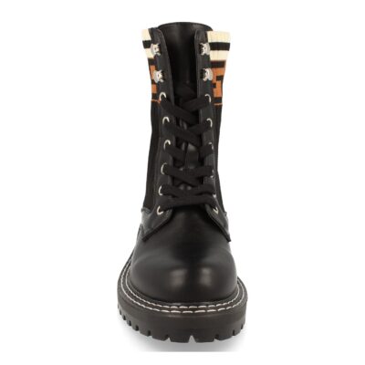 Botin Elastico de Mujer con Cordones - Imagen 4