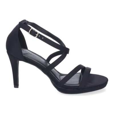 Sandalias de Tacón de Fiesta para Mujer, Diseño con Tiras Cruzadas - Imagen 2