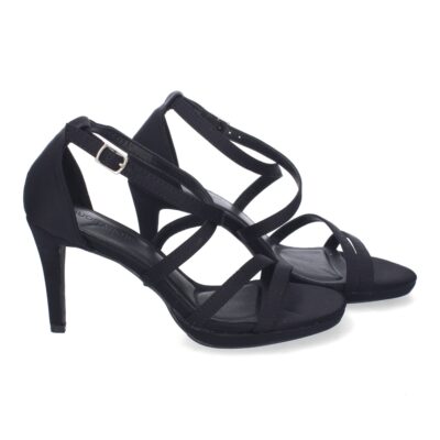Sandalias de Tacón de Fiesta para Mujer, Diseño con Tiras Cruzadas - Imagen 5