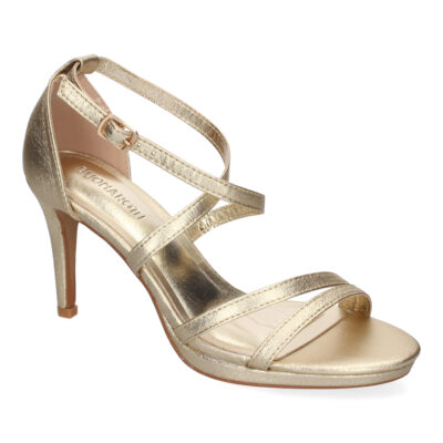Sandalias de Tacón de Fiesta para Mujer, Diseño con Tiras Cruzadas - Imagen 3