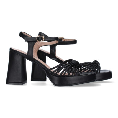 Sandalia de Tacon Ancho para Mujer - Imagen 5