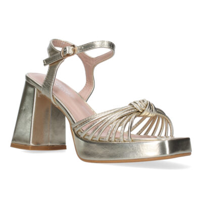 Sandalia de Tacon Ancho para Mujer - Imagen 3