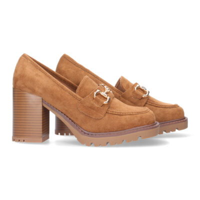 Mocasin de tacon para mujer - Imagen 2
