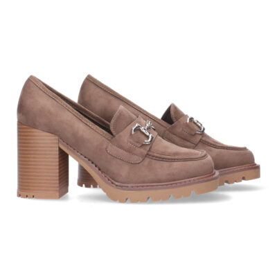 Mocasin de tacon para mujer - Imagen 5