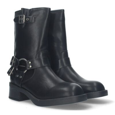 Bota motera para mujer