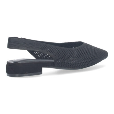 Zapato de salón de mujer elegante plano, destalonado. - Imagen 4