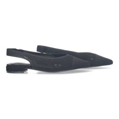 Zapato de salón de mujer elegante plano, destalonado. - Imagen 5