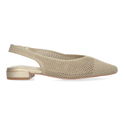 Zapato de salón de mujer elegante plano, destalonado. - Imagen 2