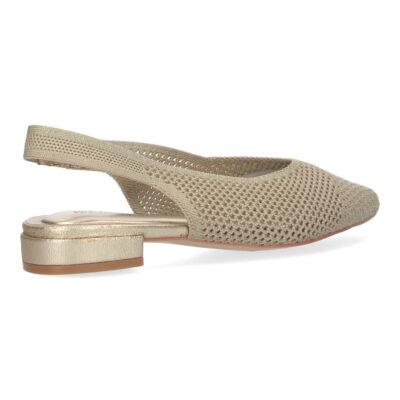 Zapato de salón de mujer elegante plano, destalonado. - Imagen 4