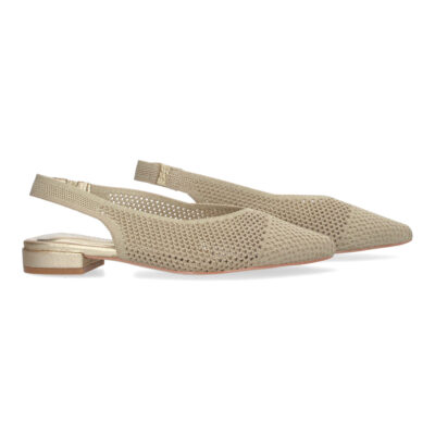 Zapato de salón de mujer elegante plano, destalonado. - Imagen 5