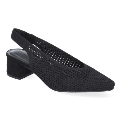 Zapato de tacon para Mujer, Comodo, Estilo Salon, de Punta Fina, Calados - Imagen 3