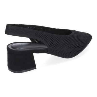 Zapato de tacon para Mujer, Comodo, Estilo Salon, de Punta Fina, Calados - Imagen 4