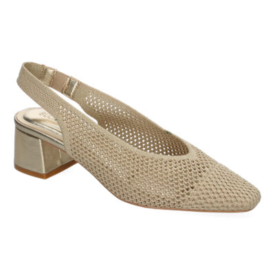 Zapato de tacon para Mujer, Comodo, Estilo Salon, de Punta Fina, Calados - Imagen 3