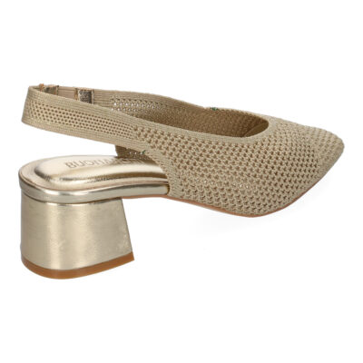 Zapato de tacon para Mujer, Comodo, Estilo Salon, de Punta Fina, Calados - Imagen 4