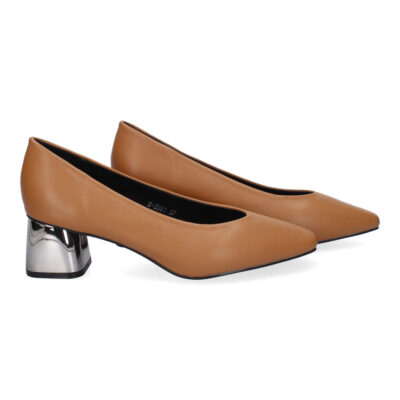 Zapatos de Salón Elegantes para Mujer, Tacón Cuadrado - Imagen 5