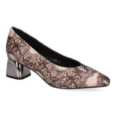 Zapatos de Salón Elegantes para Mujer, Tacón Cuadrado - Imagen 3