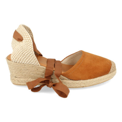 Sandalia de Cuña con Yute y Cordones - Imagen 2