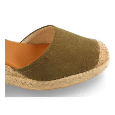 Sandalia de Cuña con Yute y Cordones - Imagen 5