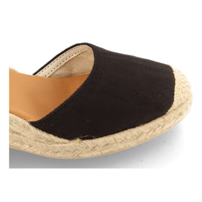 Sandalia de Cuña con Yute y Cordones - Imagen 5