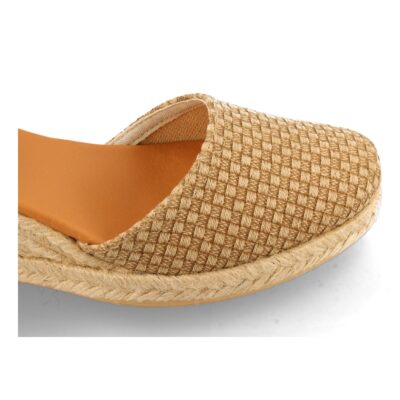 Sandalia de Cuña con Yute y Cordones - Imagen 5